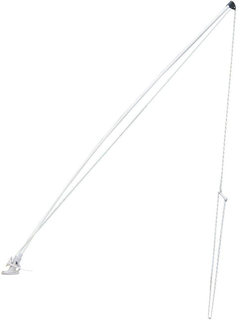 Dock Edge + Economy Mooring Whip Watercraft Docking System (Set of 2), 12' for Craft up to 23' or 4000 lbs