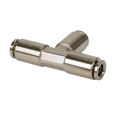 1/8" to 1/8" to 1/8" T-Union Push-To-Connect Fitting DOT Approved (10 pcs)