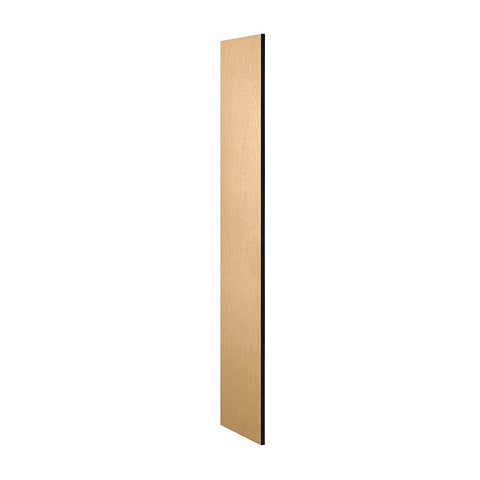 Side Panel - for 6 Feet High - 18 Inch Deep Designer Wood Locker - without Sloping Hood - Maple