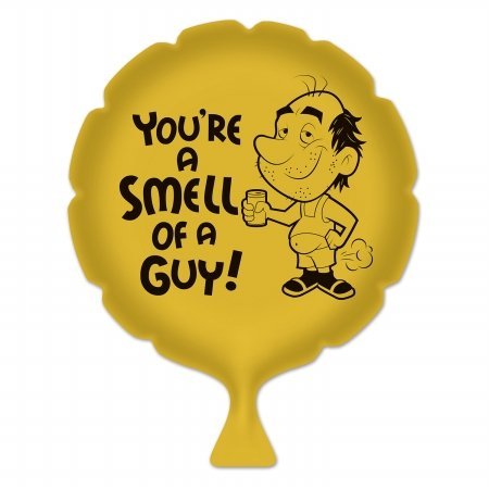 Beistle Company 54263 Youre A Smell of A Guy Whoopee Cushion - Pack of 6