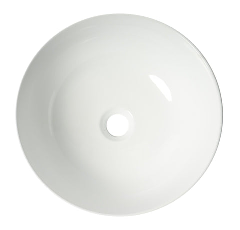 ALFI brand ABC905 Bathroom Sink, 15.13 x 15.13 x 5.75, White