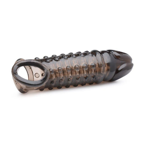 Size Matters 1.5 Inch Penis Enhancer - Smoke | Cock Sleeve for Length & Girth - for Men