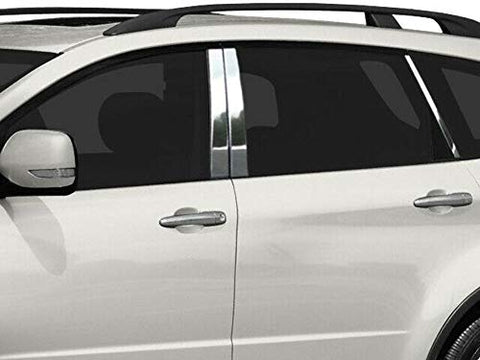 QAA is Compatible with 2008-2014 Subaru Tribeca 6 Piece Stainless Pillar Post Trim PP28451