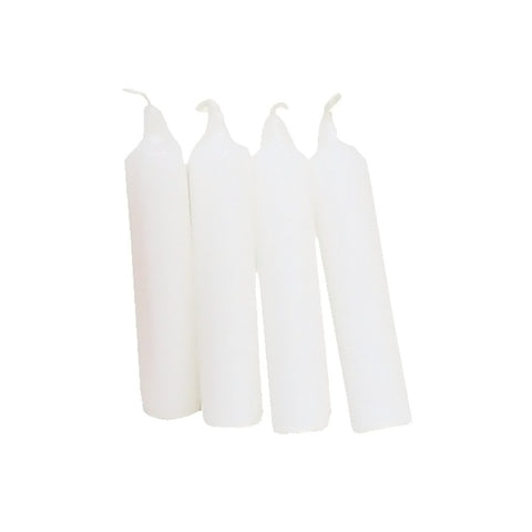 Taper Candle Size: Extra Large Candle (Box of 4), Color: White