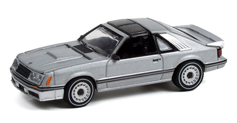 Greenlight 13310-D Greenlight Muscle Series 26-1982 Mustang GT - Silver Metallic 1:64 Scale Diecast