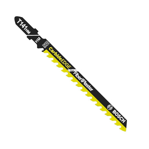 Bosch T141HM1 1-Piece 4 In. 6 TPI Carbide-Tipped Special for Fiber and Plaster T-Shank Jig Saw Blades