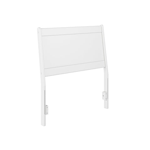 AFI, Casanova Twin Solid Wood Panel Headboard, White