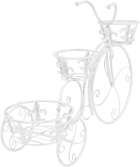vidaXL Plant Stand Bicycle Shape Vintage Style Metal