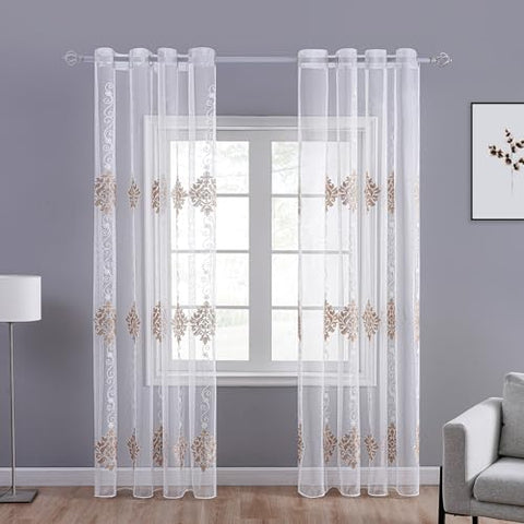 Sheer Curtains Panel Olesya