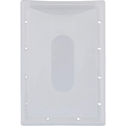 Clear ID Card Holder Horizontal Clear 2.31 inch x 3.69 inch Holder 2.13 inch x 3.38 inch Insert 25/Pack
