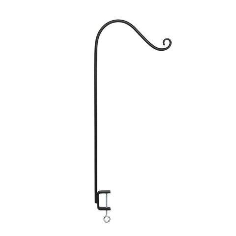 Achla Designs Deck Rail Shepherd's Pole with Clamp, 36" Single (SFP-01)