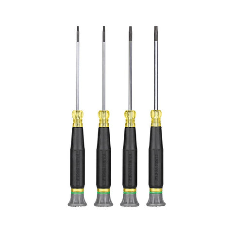 Klein Tools 85616 Precision Torx Screwdriver Set, Tamperproof TORX Security Screwdrivers, Ideal for Electronics, Home Repair