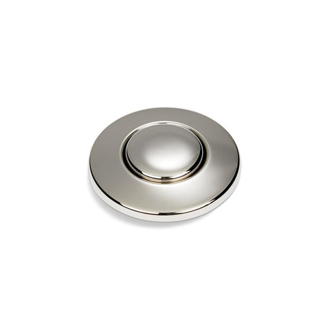 INSINKERATOR Air Switch Decorative Button for INSINKERATOR Dual Outlet Garbage Disposal Air Switch Kit, STC-PN, Polished Nickel