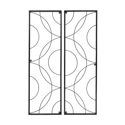 Achla FT-55 Corona Trellis, Black