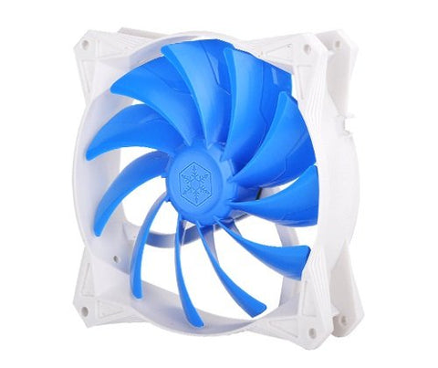 Silverstone Technology 120mm Ultra-Quiet PWM Fan with Anti-Vibration Rubber Pads Cooling FQ122