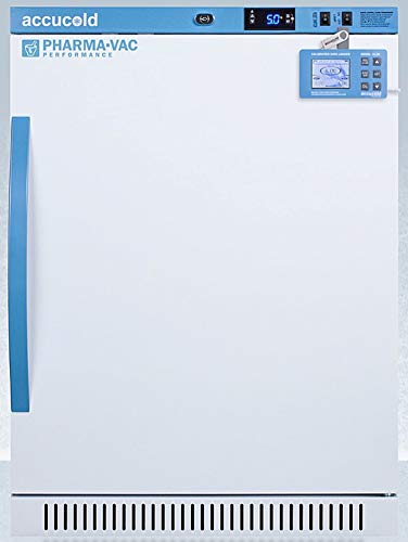 Summit Appliance ARS8PV-FS30LSTACKMED2 24" Wide All-Refrigerator/All-Freezer Combination, Includes ARS8PV All-refrigerator with Silver-ion Handle and FS30LMED2 Compact All-Freezer