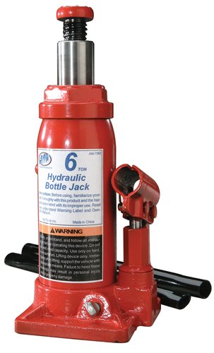 ATD Tools 7382 Heavy Duty Hydraulic Side Pump Bottle Jack - 6 Ton Capacity