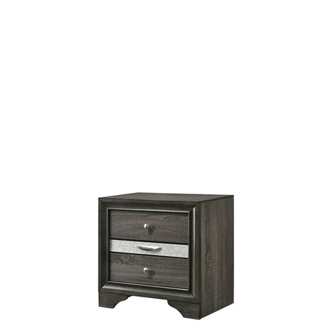 Acme Naima Nightstand in Gray