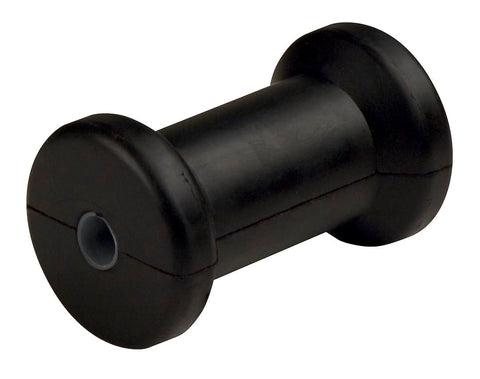 Spool Roller 5" W 5/8" S BLK RUB