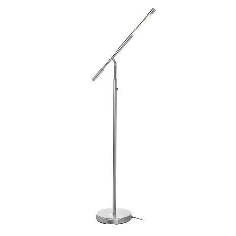 Lite Source LED Floor LAMP, Brushed Nickel, Type LED SMD 7W LS-81719
