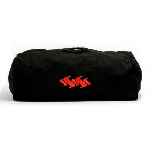 Kuuma Camco Black Portable Grill Cover | Safely Protects Grills from Outdoor Elements | for Use on Mounted Grills as a Cover or Portable Grills as a Tote (58300)