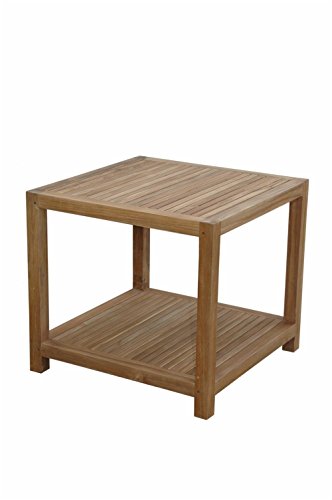 Anderson Teak TB-5656 1 Tier Glenmore Side Table, 22"