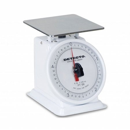Top Loading Rotating Dial Scale, 5.75" x 5.75", 5 Lb Capacity
