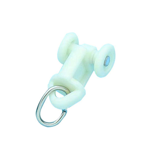 Koala Superstore 30 Pieces Fashioned Curtain Track Roller Plastic Curtain Track Carrier Rollers D