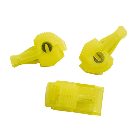 InstallBay by Metra 3MYTT Yellow Gauge T-Tap, (100 per Pack)