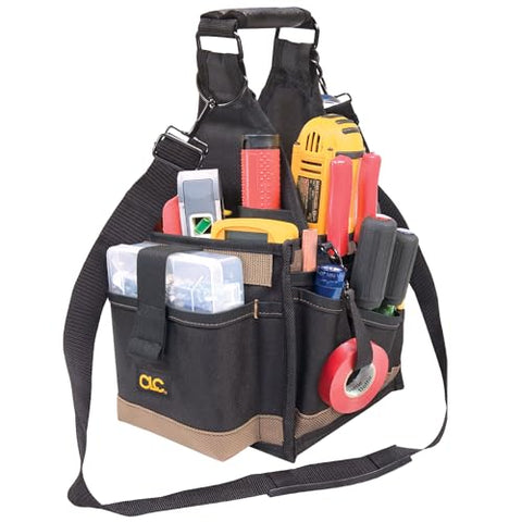 Custom Leathercraft 1526 25 Pocket Electrical and Maintenance Tool Carrier