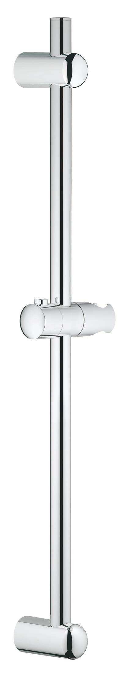 GROHE 27499000 Euphoria Neutral 24-In Shower Rail, Chrome, Chrome (27499000)