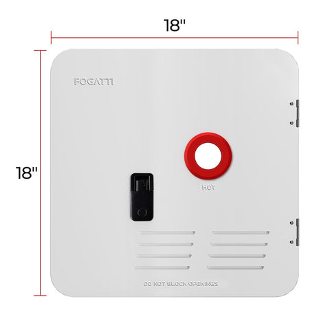 FOGATTI - FSWD-1818/WHITE - 18 * 18 DOOR KIT - WHITE