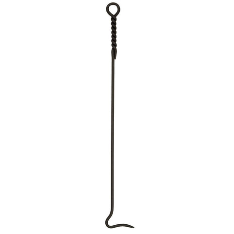 Minuteman International WRL-02P Rope Design Poker, Extra Long Single Fireplace Tool, Extra Long 36-in