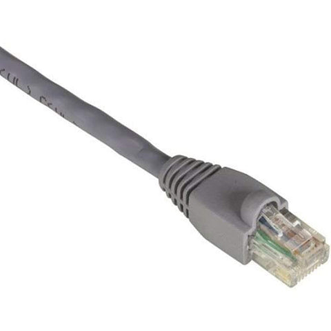 CAT6 Gigabit Ethernet Patch Cable, UTP, Gray, Snagless, 3FT