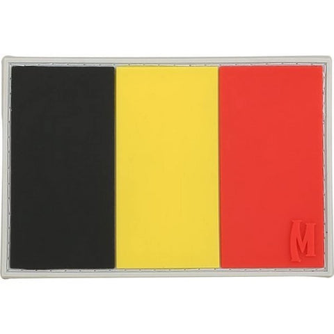 MAXPEDITION Belgium Flag Patch (Full Color) 3" x 2"