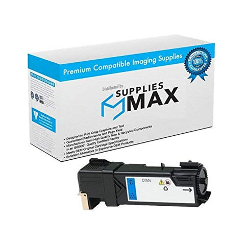 SuppliesMAX Compatible Replacement for Dell 1320C/1320CN Cyan Toner Cartridge (2000 Page Yield) (KU051)