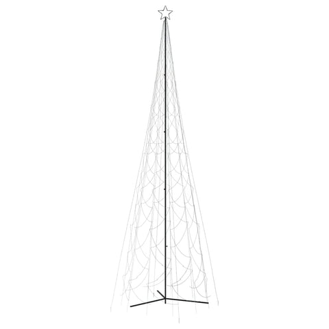 vidaXL Christmas Cone Tree Cold White 3000 LEDs 90.6"x315"