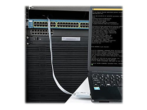 TRIPP LITE USB-A to RJ45 Ethernet Serial Rollover Cable, Cisco Compatible, 250 Kbps, USB Type A to RJ45, Male-to-Male, 6 Foot / 1.83 Meter, 3-Year Warranty (U209-006-RJ45-X)