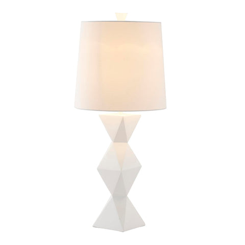 BETHEL INTERNATIONAL COR01-TL 1-Light Table Lamp, White