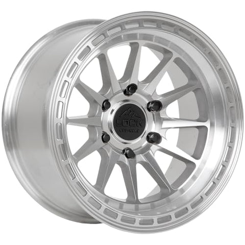 Lock Offroad Baja 17x9 6x135-12et 87.1 Machined W/Clear Coat