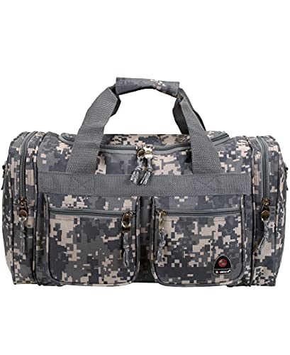 Rockland Duffel Bag, Black Dot, 19-Inch