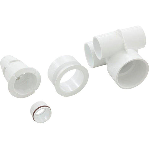 Waterway Plastics 806105018717 1.5" x 2" Tee Body Poly Gunite Jet Assembly