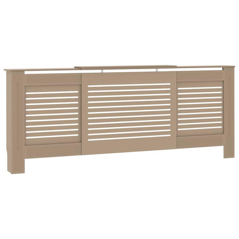 vidaXL Radiator Cover, Heater Cover Cupboard Shelf, Radiator Cover Heating Cabinet for Home Office Living Room Furniture Decor, MDF