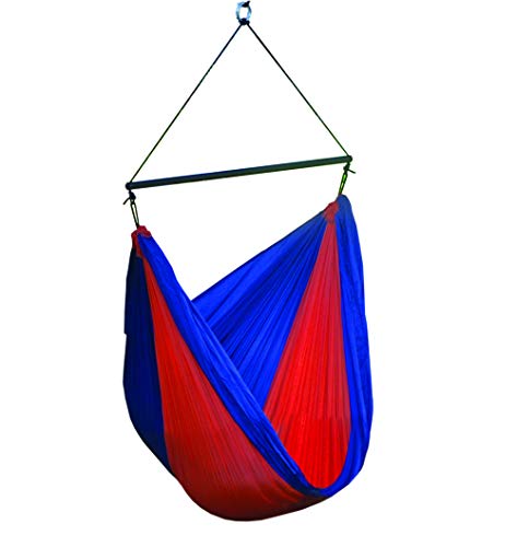 Algoma Net Company 2927BO GO2 Portable Camping Chair Travel Hammock, Blue