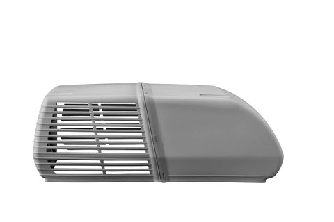 Coleman-Mach 48209-0694 Mach 15, 15,000 BTU Power Saver A/C, Top Down Mount Arctic White, Wood Skid