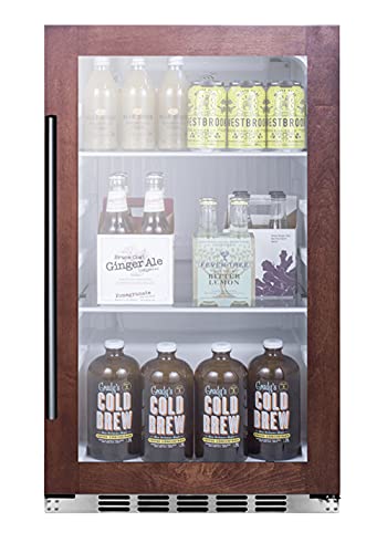 Summit 19” Beverage Center, 3.13 cu.ft. Capacity, Shallow Depth, Outdoor Refrigerator, *Panel Ready- SPR489OSPNR (*Panel not included)