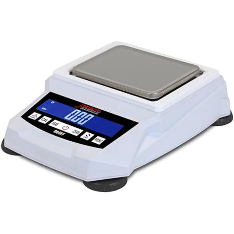 Detecto 420-1200 Digital Precision Balance Scale, 1200 g x 0.02 g Capacity, NTEP Certified, Stainless Steel Platform, Built-in Rechargeable Battery