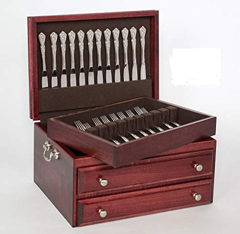 Presidential Super 1-Drawer Flatware Chest with Lift-Out Flatware Tray