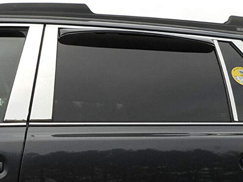 QAA is Compatible with 2010-2014 Subaru Outback 8 Piece Stainless Pillar Post Trim PP10482