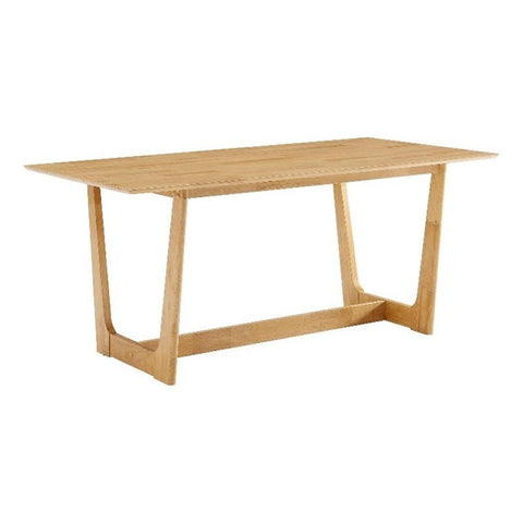 Modway Solara Dining Table in Natural